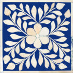 bone inlay sample blue