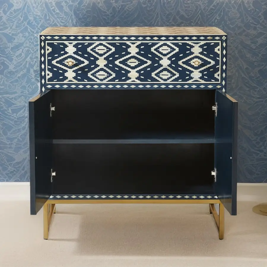 bone inlay sideboard cabinet