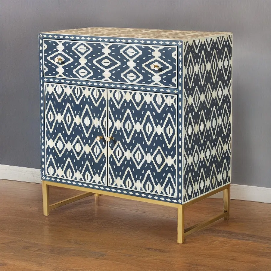bone inlay sideboard cabinet