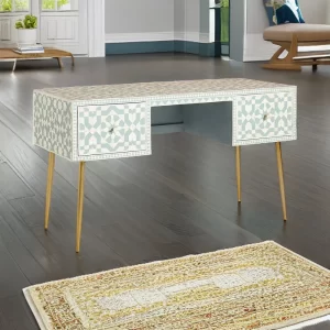 Bone Inlay Desk