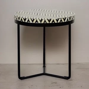 Bone Inlay Side Table