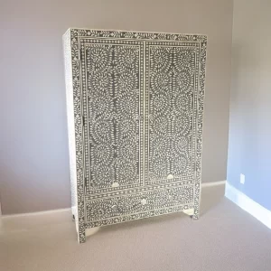 Bone Inlay Cupboard for Bedroom