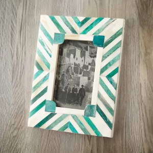 Bone Inlay Hanging Photo Frame