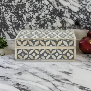 Bone Inlay Jewelry Box