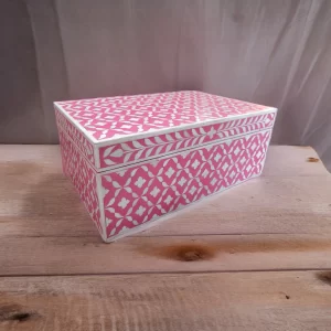 Handmade Bone Inlay Gift Box