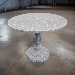 Mother of Pearl Round Dining Table