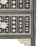 Bone Inlay Dresser Black