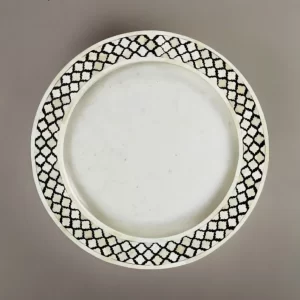 Bone Inlay Round Decorative Frame