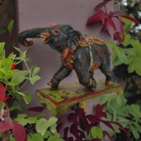 Antique Wooden Elephant