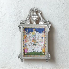 Indian Silver Mirror