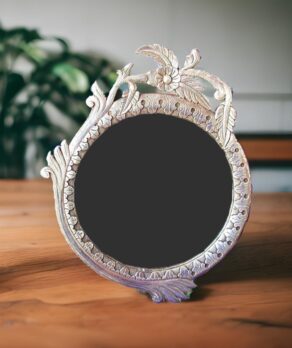 Indian Silver Mirror