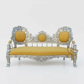 Indian Silver Sofa