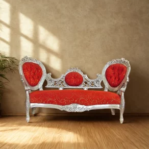 Indian Silver Sofa Set