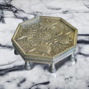 Silver Chowki for Pooja