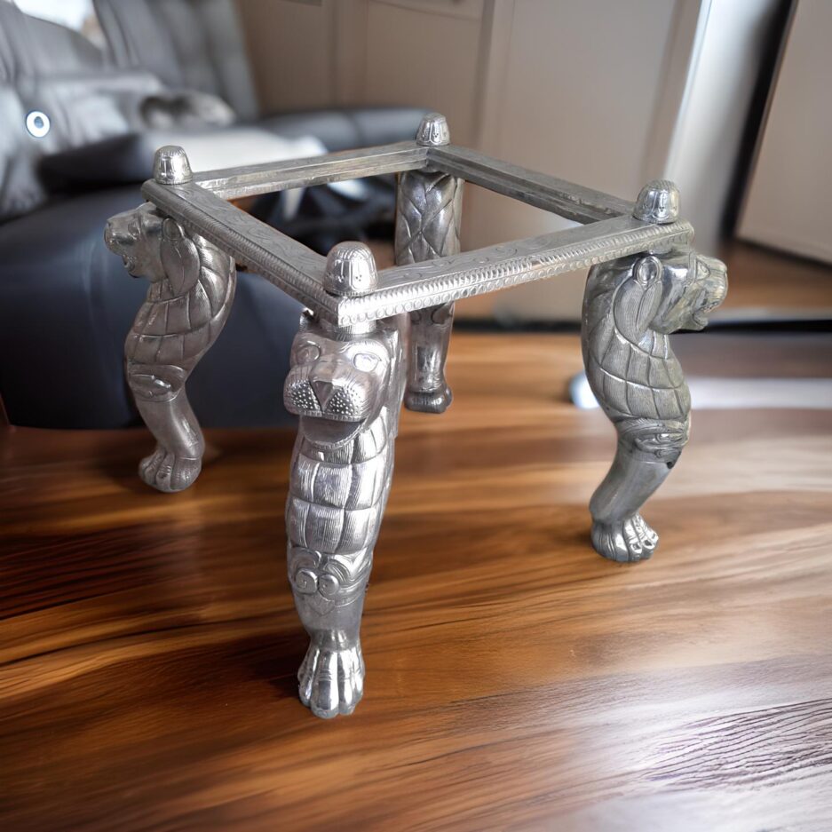 Silver End Table