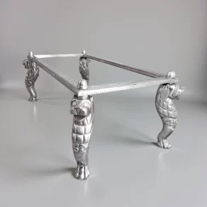 Silver Lion Center Table