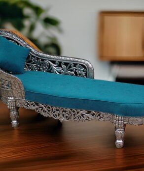 Silver Lounger Sofa