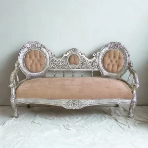 Silver Luxury Sofa