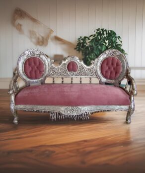 Silver Luxury Sofa