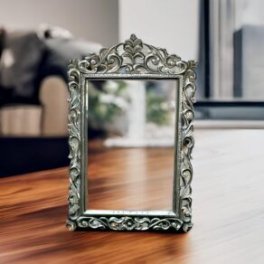 Silver Mirror Frame