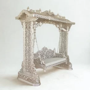 Silver Porch Swing