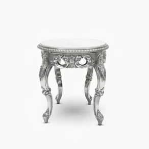 Silver Regal Side Table