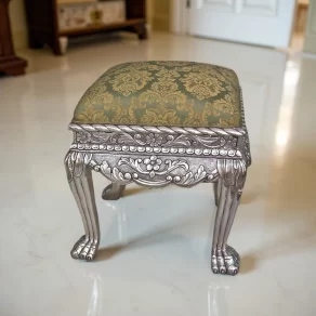 Silver Stool Chair