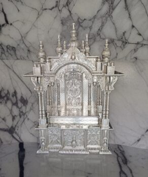 German Silver Pooja Mandir