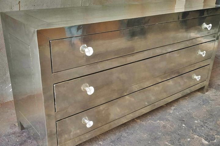 German Silver Drawer