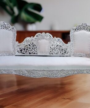 silver carving sofa