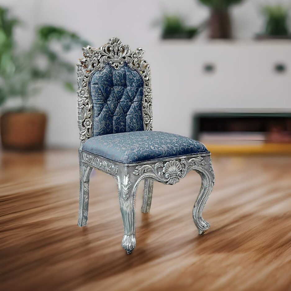 silver-clad-chair