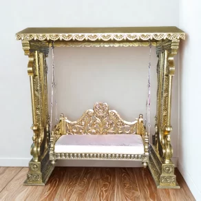 Brass Fitted Porch Swing