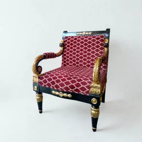 Brass Office Chair