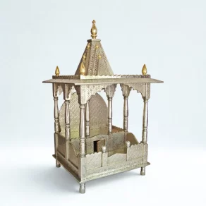 German Silver Pooja Mandap