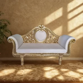 Indian Handcrafted Brass Sofa