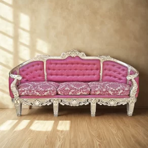 Royal Silver Sofa Set
