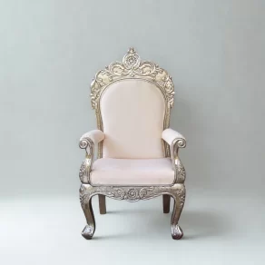 Silver Handicraft Chair