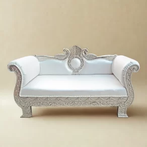 Silver Lounge Sofa Set