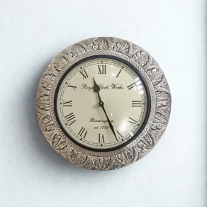 Silver Wall Clock Online