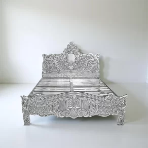 Royal Silver Bed