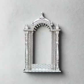 Silver Traditional Wall Frame