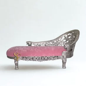 Silver Lounger Setti