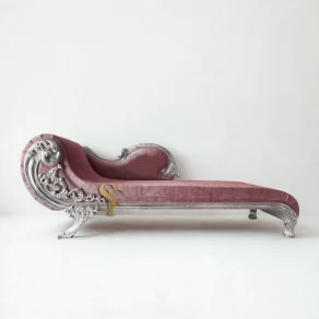 Silver Regal Chaise Lounge